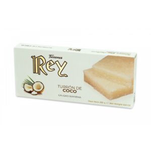 Turrón Coco Suprema, Rey, 250 Grs.