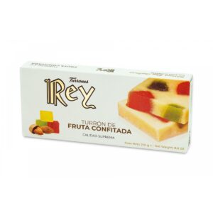 Turrón Fruta Suprema, Rey, 250 Grs.